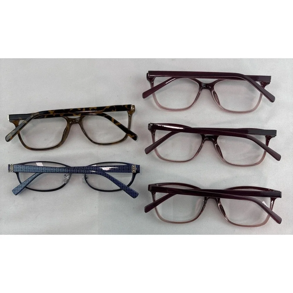 Lot Of 5 - Foster Grant Readers Reading Glasses +1.50 Woman